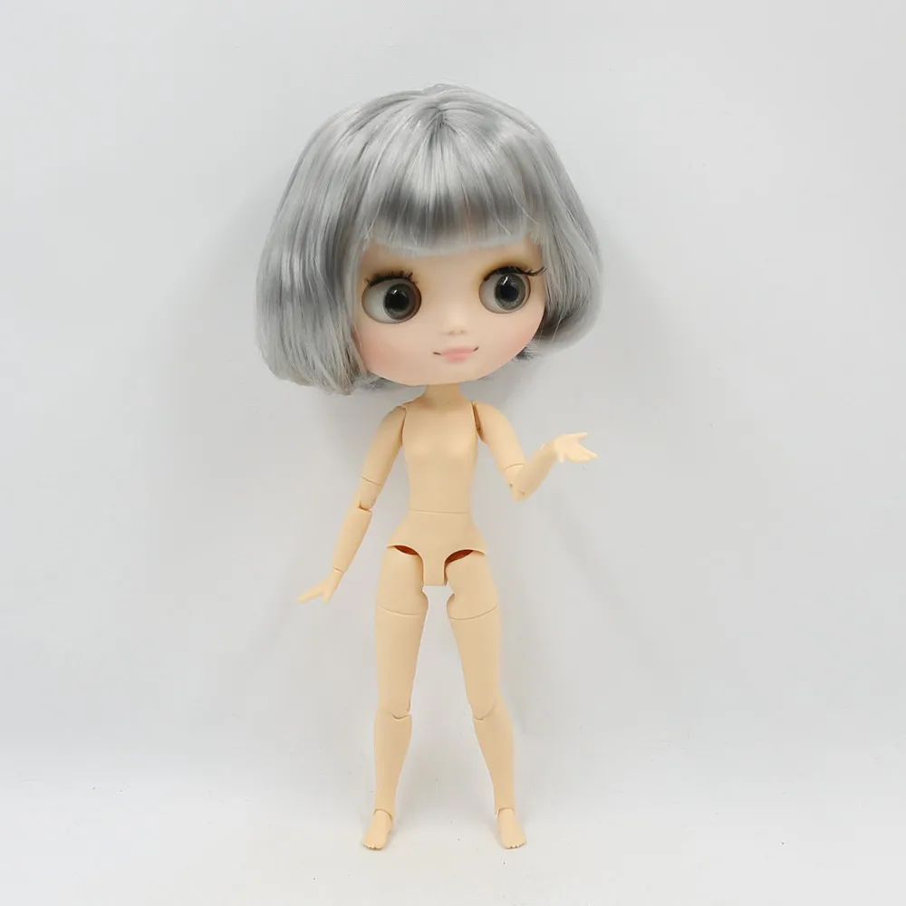 ICY DBS Blyth doll middie 20cm customized nude doll joint body different face colorful hair and hand gesture as gift 1/8 doll