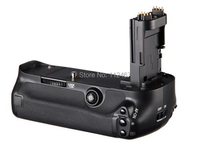 New Pro Vertical Battery Grip Pack Holder for Canon BG-E11 EOS 5D3 5DIII 5D Mark III 3 as LP-E6  & 2pcs Battery Holder