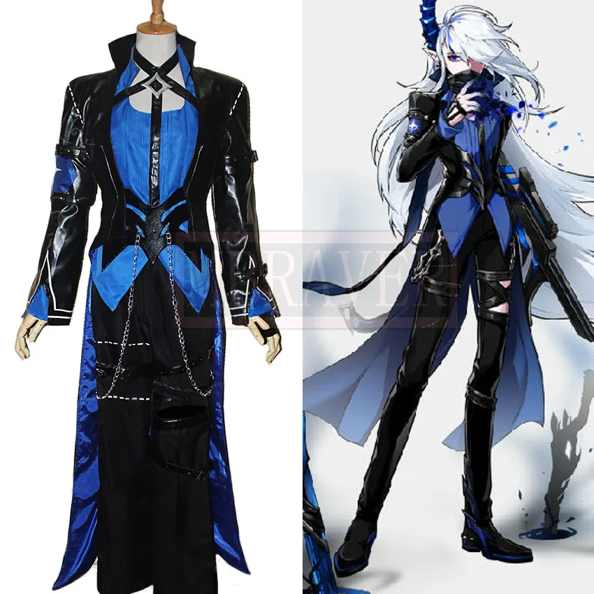 

Elsword Demonio Christmas Party Halloween Uniform Outfit Cosplay Costume Customize Any Size