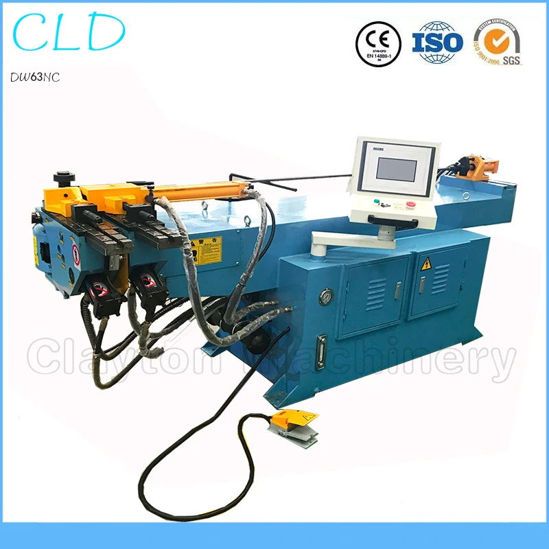 CLD brand good price available of DW63NC pipe bending machine used in pipe making industry