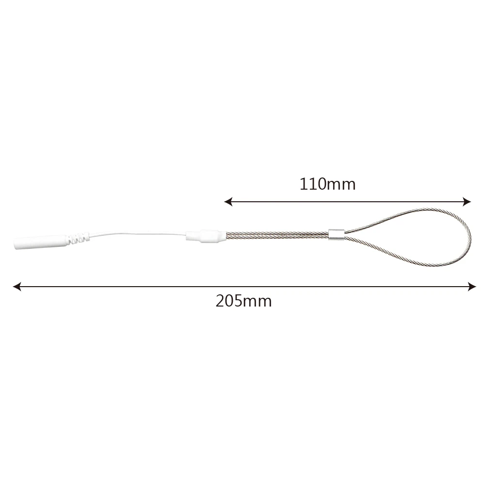 IKOKY Cock Rings Electric Shock Wire Loop Electric Penis Massager Delayed Ejaculation Sex Toys for Men Male Penis Stimulator