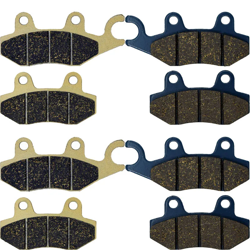 Motorcycle Brake Pads Front Right (R+L) For HISUN HS 750 800 HS750 HS800 Crew 2015-2016 450 550 750 1000 Sector 2015-2016