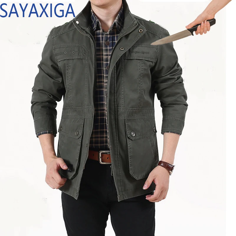 

Self Defense Clothing Anti-cut Jacket Anti-knife Tactical Jacket Cut Resistant Anti Stab Clothing Security Stab Proof Jacket 8xl