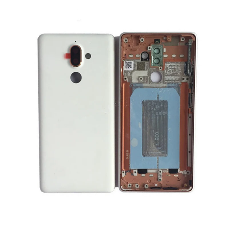 OEM Rear Housing Assembly Back Battery Cover Rear Door Housing Case With Buttons Replacement for Nokia 7 PLUS TA-1062