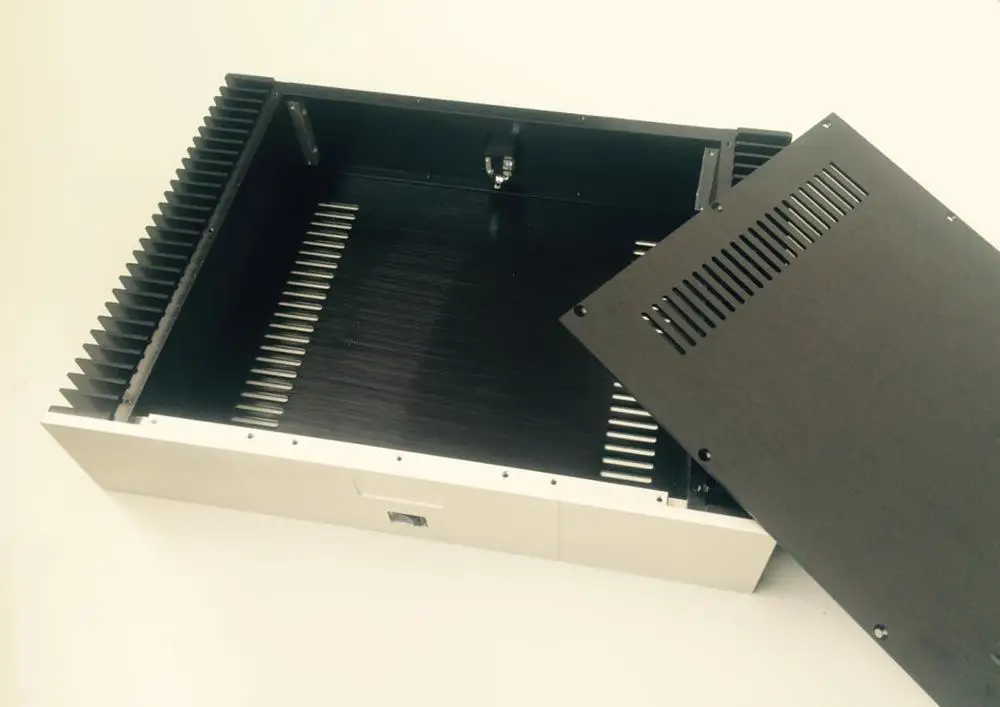 Корпус Корпуса из алюминия 4309 класса А с радиатором, усилителем, сделай сам, корпус усилителя