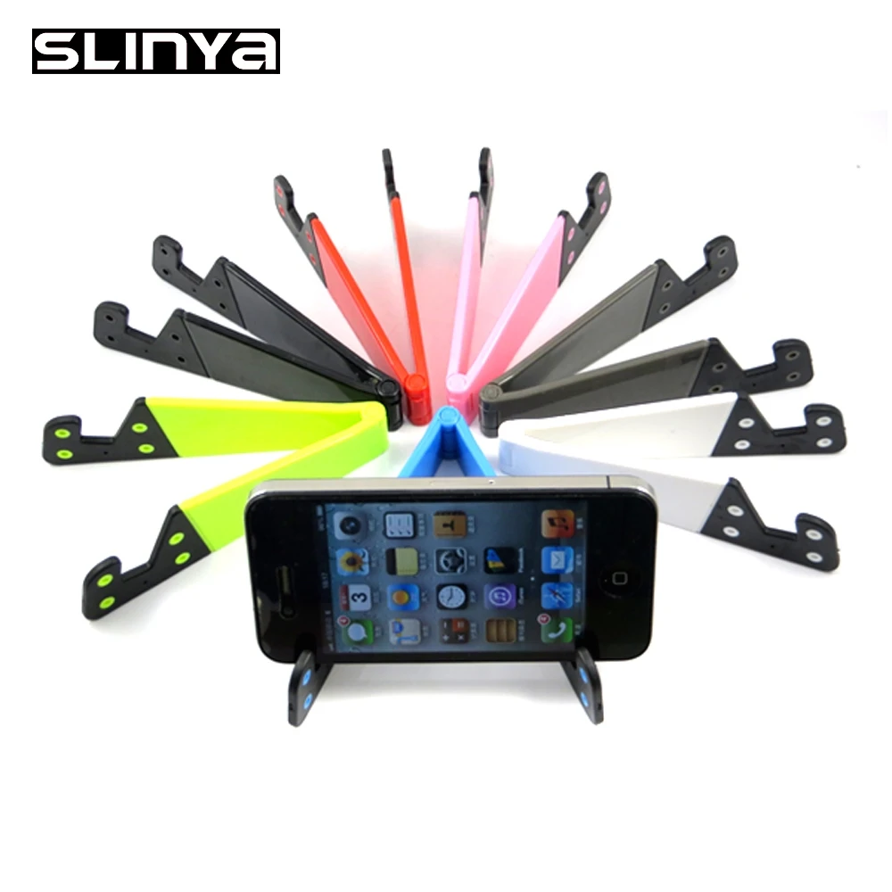 100pcs/lot Universal Mobile Phone Desk Holder for iPhone iPad Samsung Mobile Phone Stand Mount