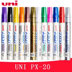 One Piece Mitsubishi px-20 15 Colors Waterproof Car Tyre Tire Tread Rubber Metal permanent Paint Marker Pen