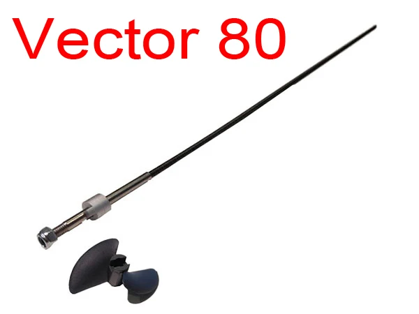 Volantex P7980110 Racent 798-1 Vector 80 798-4 Vector SR80 L387mm, φ3 Propeller shaft Propeller shaft +nut (with propeller)