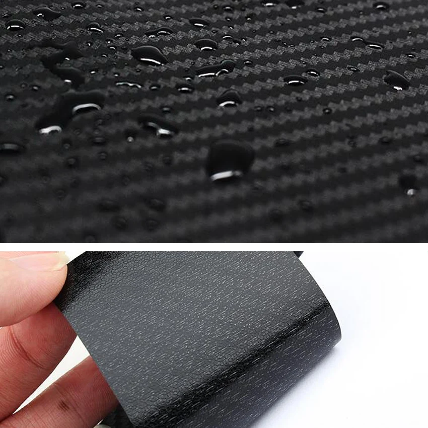 YAQUICKA Fit For Lexus RX RX200t 2016 2017 2018 Car Door Anti Kick Carbon Fiber Stickers Interior Accessories 4Pcs/set