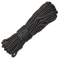 5mm x 15m 50ft Black Utility Rope Boating Awnings Camping Fishing Cadets AA7634