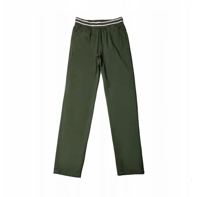 Pants women 2019 spring summer cuasal pants loose cotton high waist khaki green Plus size S-XXXL female trousers