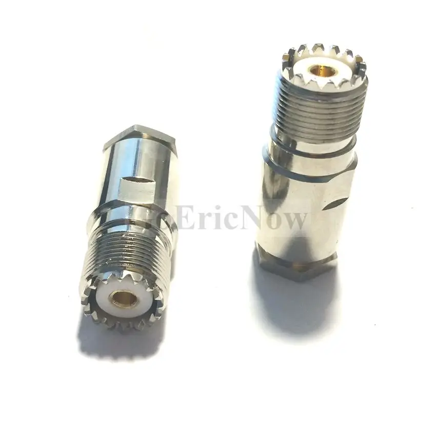 1pcs  coaxial RF RG8 RG213 LMR400 cable UHF M  SL16 Male/Female PL259 male brass cable connector