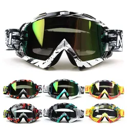 Nuoxintr akcesoria do motoru gogle sportowe wyścigi Off Road Oculos luneta gogle motocyklowe okulary do zabrudzenia motocyklowe Bike