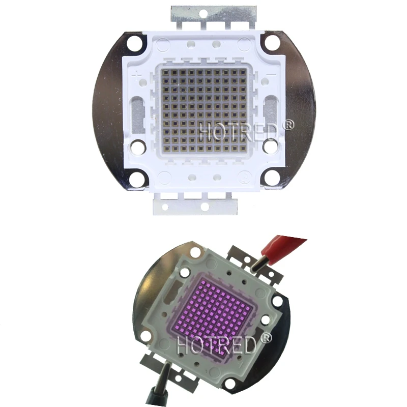 Chip LED infrarrojo de alta potencia, emisor de luz COB, 850nm, 940nm, 10W, 20W, 30W, 50W, 100W, 850nm, 940 nm, cámara CCTV de visión nocturna