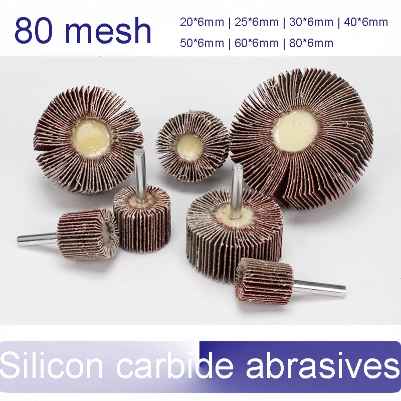 

14pcs/lot impeller Blinds Polished Shaping sandpaper emery cloth Silicon carbide abrasives with 6MM grinding handle