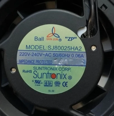 

NEW FOR san jun suntronix SJ80025HA2 8025 220V 8cm cooling fan