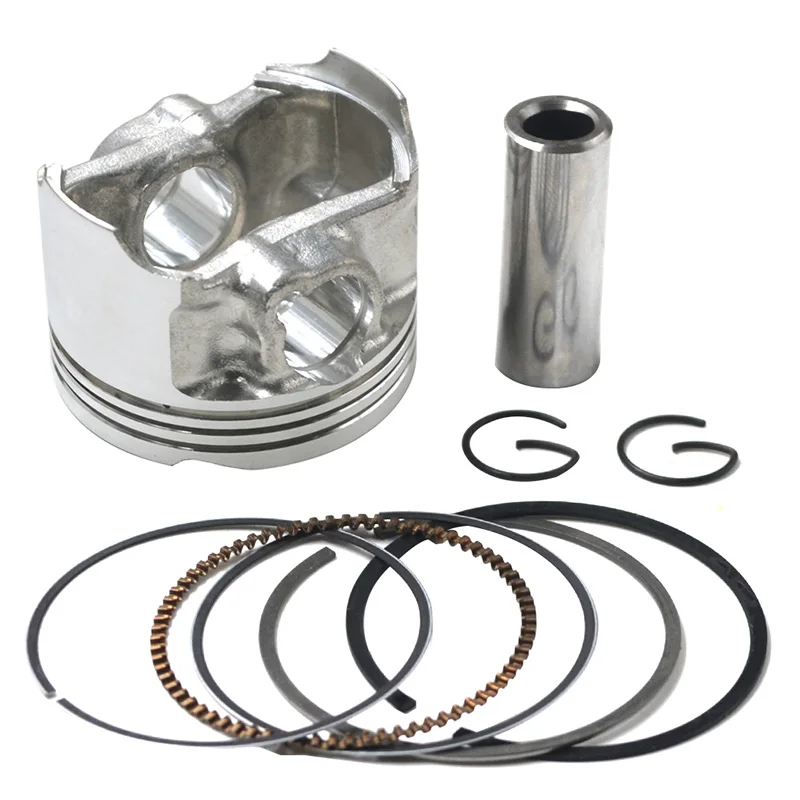 Motorcycle Engine Parts STD +25 +50 Cylinder Bore Size 48 48.25 48.5 mm Piston & Rings & Clips For Yamaha FZR250RR 3LN ZEAL250
