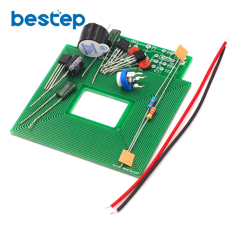 Metal Detector Scanner Unassembled Kit Project 3-5V DIY Kit Suite Trousse Boards Module Integrated Circuits