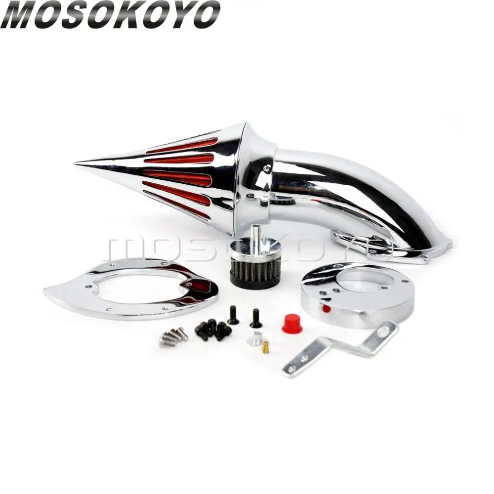 Spike Air Cleaner Intake Filter Kit for Honda VTX1300 VTX 1300 Chrome Aftermarket Motorcycle Parts Accessories Air Filters