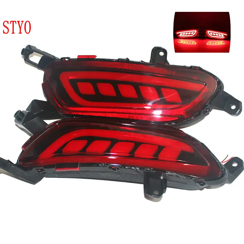 

STYO for mazdas cx-3 cx3 cx 3 2016 - 2017 LED DRL Rear Bumper tail light fog lamp Brake Light