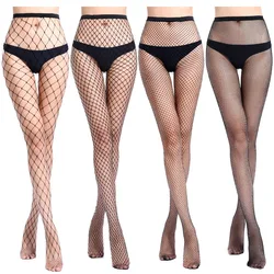 Hot Selling Women's Long Sexy Fishnet Stockings Fish Net Pantyhose Mesh Stockings Lingerie Skin Thigh High Stocking S07