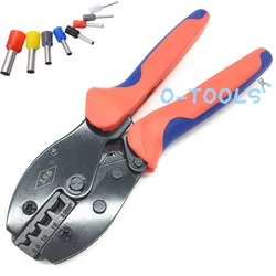 LY-0625WF crimper ratchet crimping tool for cable bootlace ferrules,wire end sleeves crimping pliers 6-25mm²