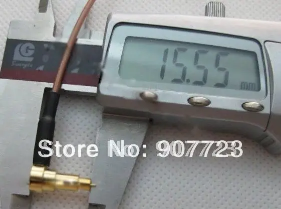 MS156 MS-156 C2-JW Plug Right Angle Crimp RG174 RG316 Cable RF Connector Pyhteyl-Adapter Short