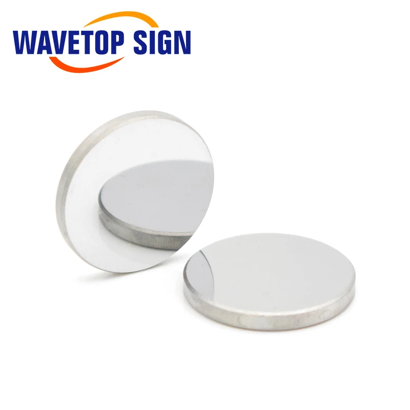 WaveTopSign Mo espejo reflectante Dia. 20 25 30 38,1mm THK 3mm para máquina cortadora de grabado láser CO2