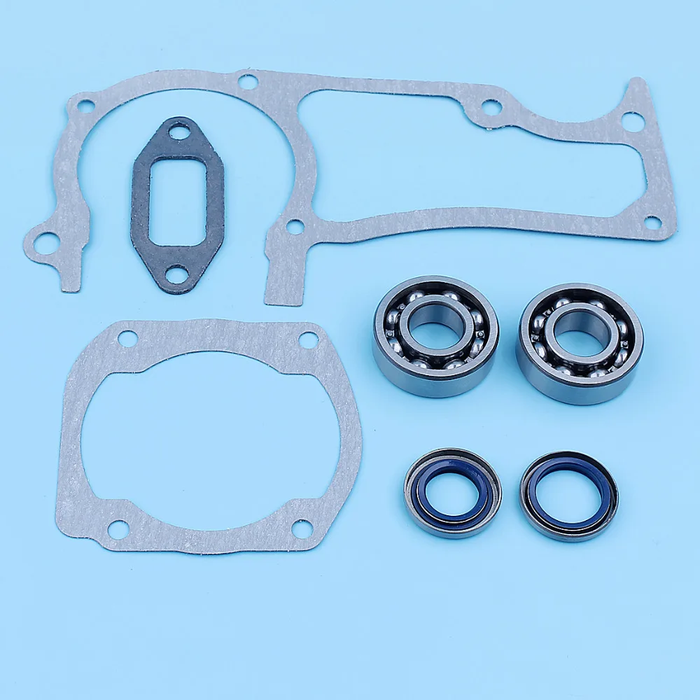 Muffler Cylinder Gasket Crankshaft Oil Seals Fit For Husqvarna 362 365 371 372 372XP Chainsaw 503260301, 505275719, 503250801