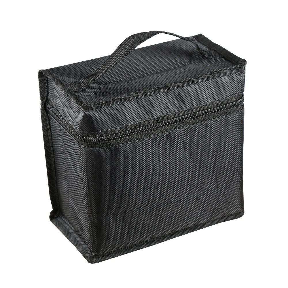 Organisateur de rangement pour marqueurs de dessin, sacs noirs, support pour 36, 48, 60, 80, 168 emplacements