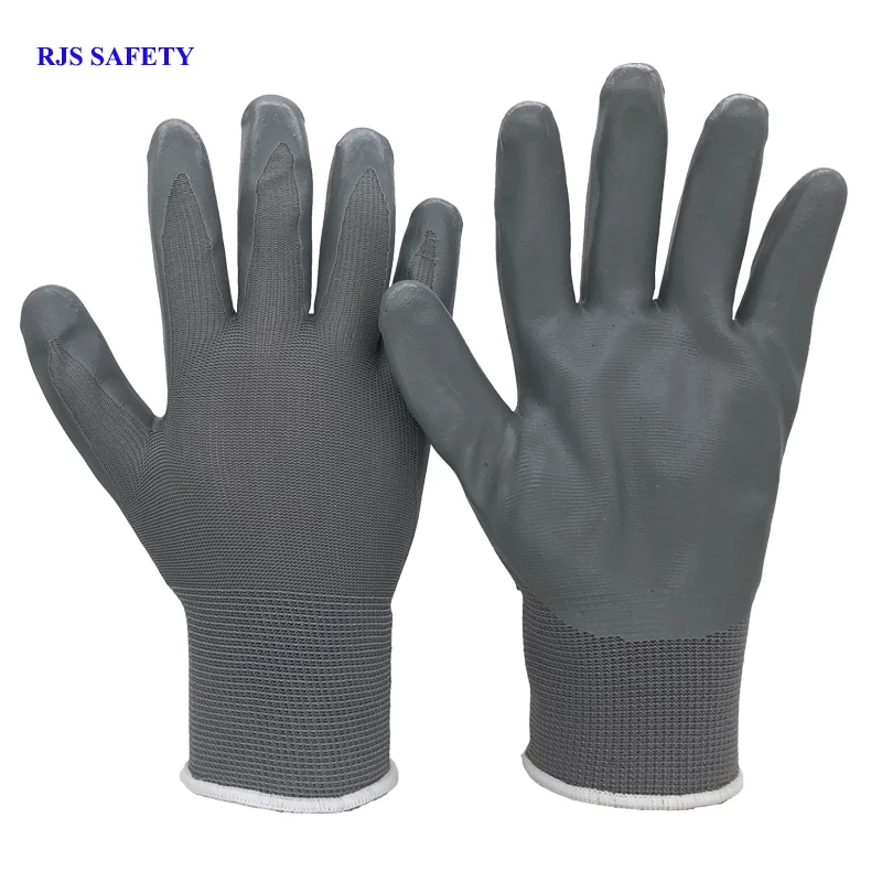 

RJS SAFETY Working Gloves Latex Anti-Cutting Nitril Security Protection Wear Safety Workers Moto Garden Gloves Drive Gloves 2001