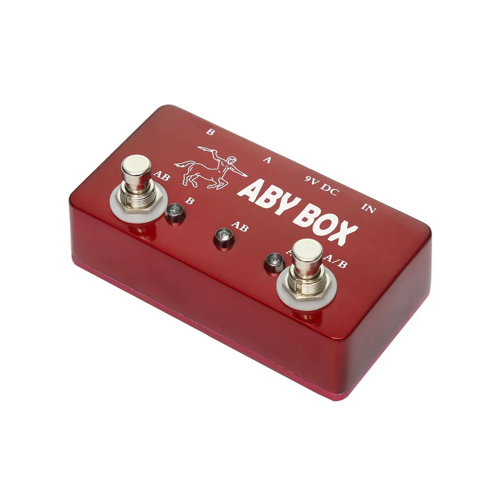 Four Color Channel Switch Guitar Effect Pedal Hand Made Pedal Effect Footswitch ABY Box Pedals For Guitar