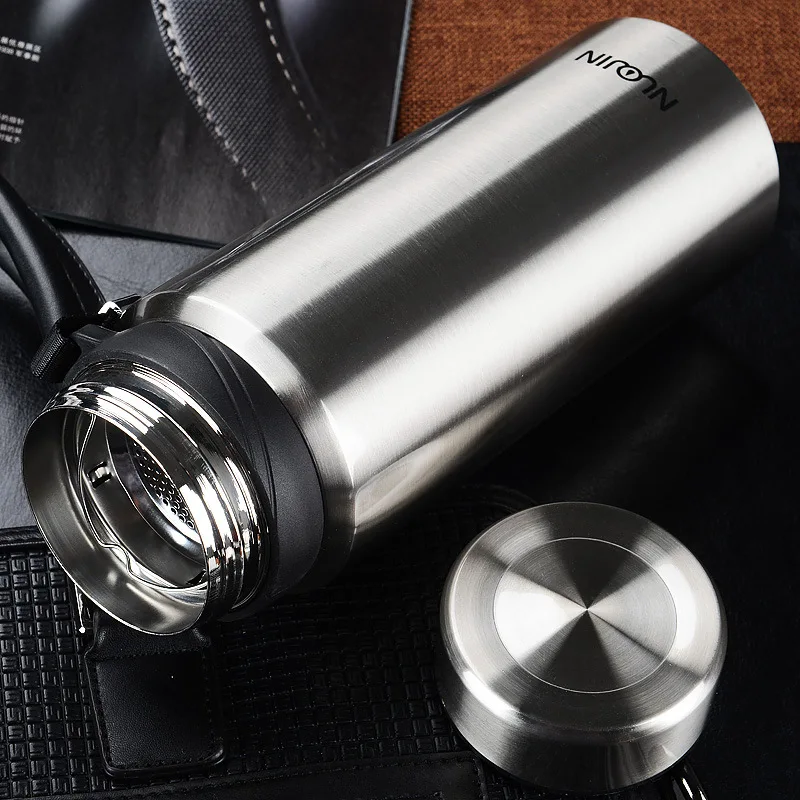 Upors-ポータブル二重壁魔法瓶,750ml,ステンレス鋼,断熱ウォーターボトル,真空フラスコ,魔法瓶,魔法瓶,トラベルコーヒーカップ