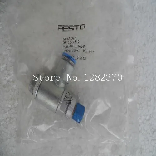 

[SA] New original special sales FESTO gas fitting GRLA-1/8-QS-4-RS-D spot 197580 --5pcs/lot