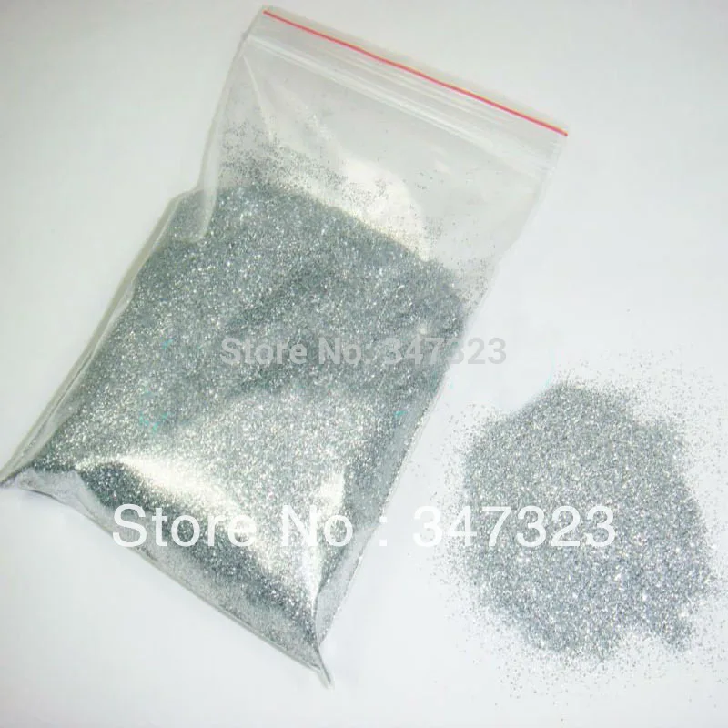 

TCM0100 0.2MM Size Silver Color Shining Nail Glitter Powder