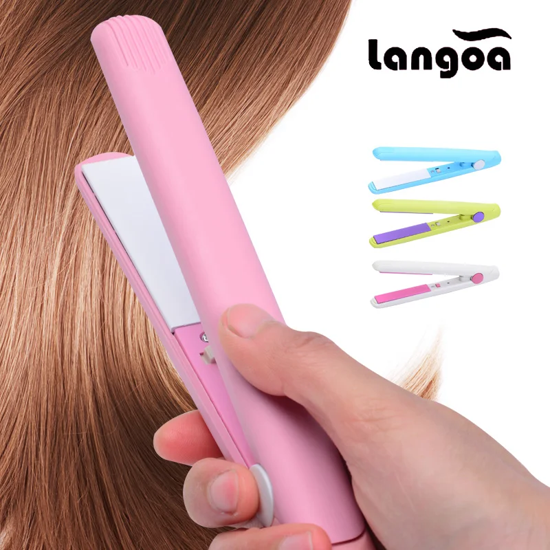 Sales Hot New Goods Lightweight Hair Styling Tool Ceramic Iron Hair Straightenr Curler Mini orders