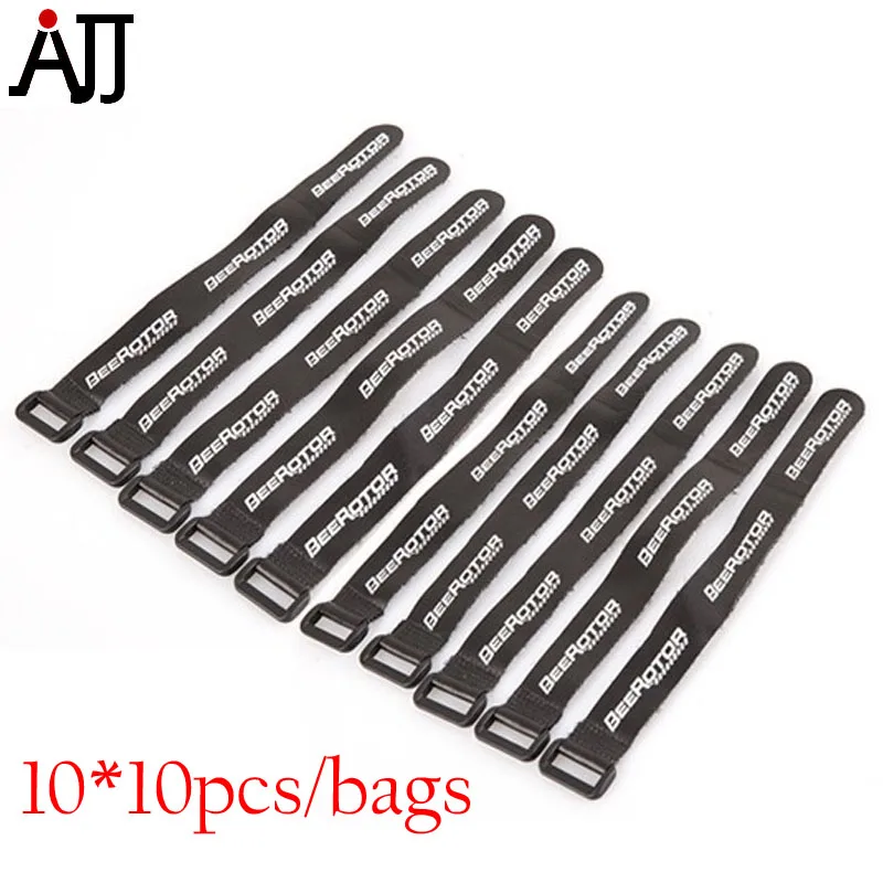 

100pcs BeeRotor 20x200mm Fantastic LiPo Battery Tie Down Strap BR2020 10pcs/bag Wholesale