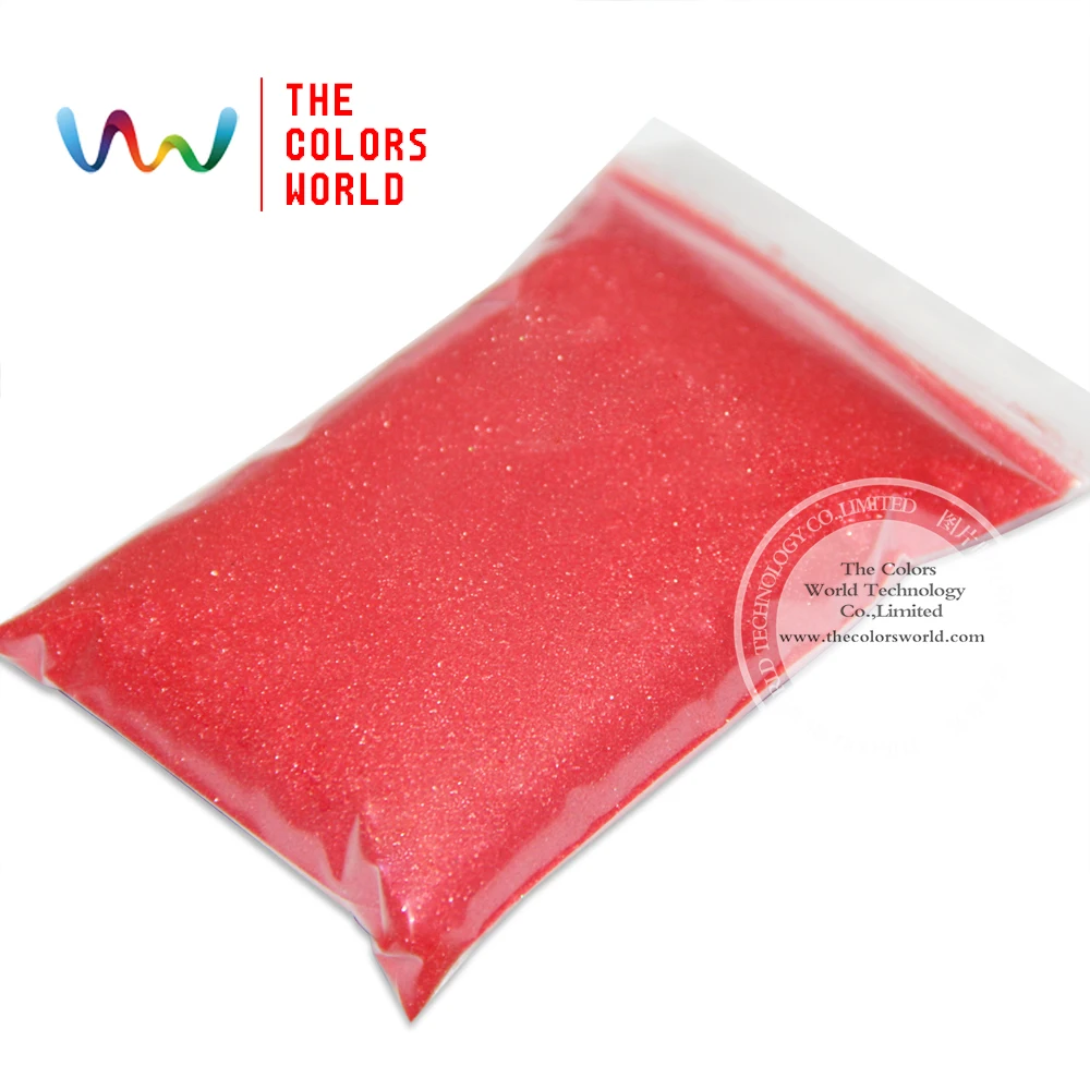 TCP06  Pearlescent  Red Colors 0.2MM  008 Size Solvent Resistant Glitter for nail gel nail polish or Other art Decoration