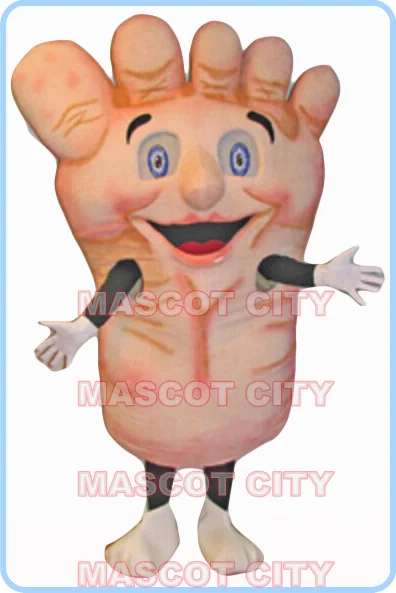 MASCOT Mr foot mascot costume professional custom adult size feet health theme anime cosplay costumes carnival fancy dress 2811