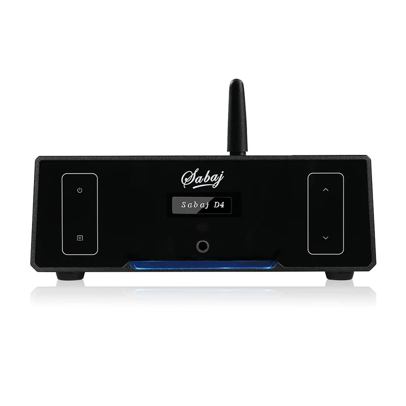 Sabaj D4 HIFI Audio DAC & AMP DSD512 PCM768 AK4452 * 2 BT4.2 Amplificatore Per Cuffie Supporto Bluetooth Coassiale Ottico USB ingresso