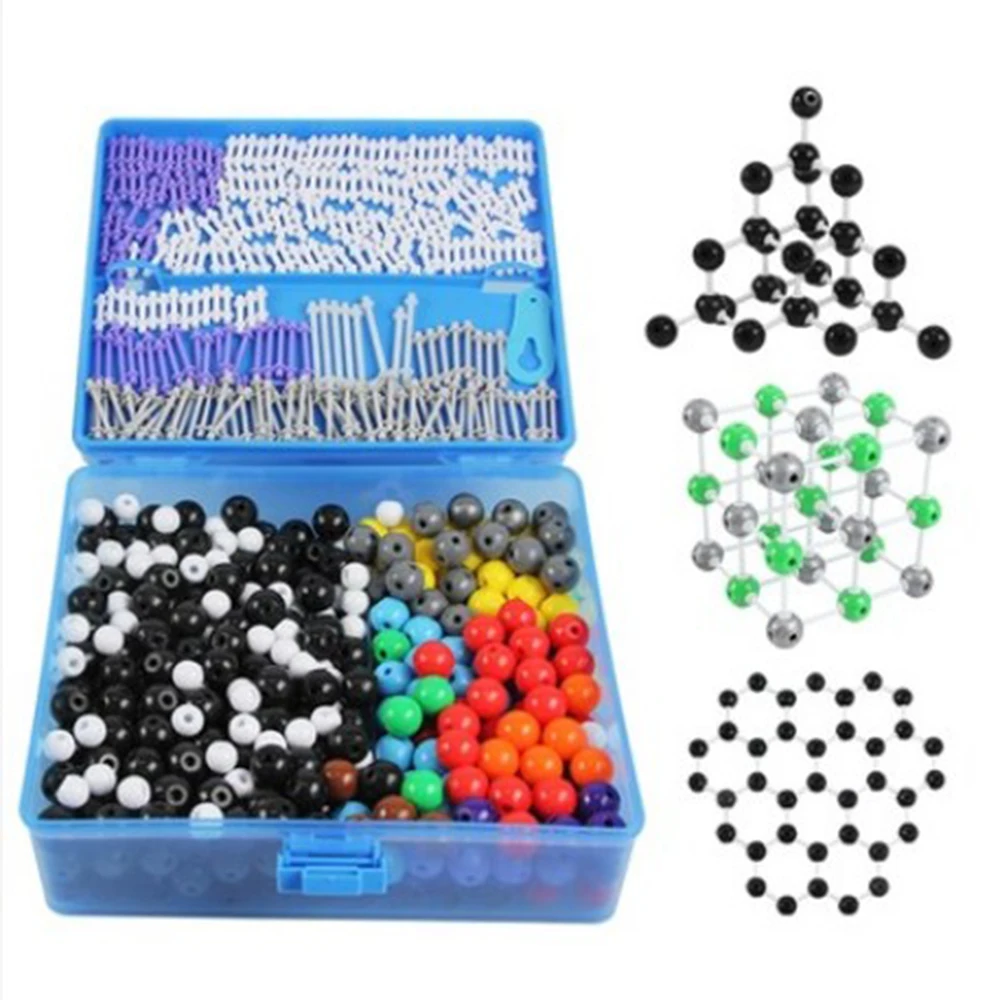 784pcs/lot  J3111-T Molecular Model Set Kit-General And Organic Chemistry For School Lab Teaching Research