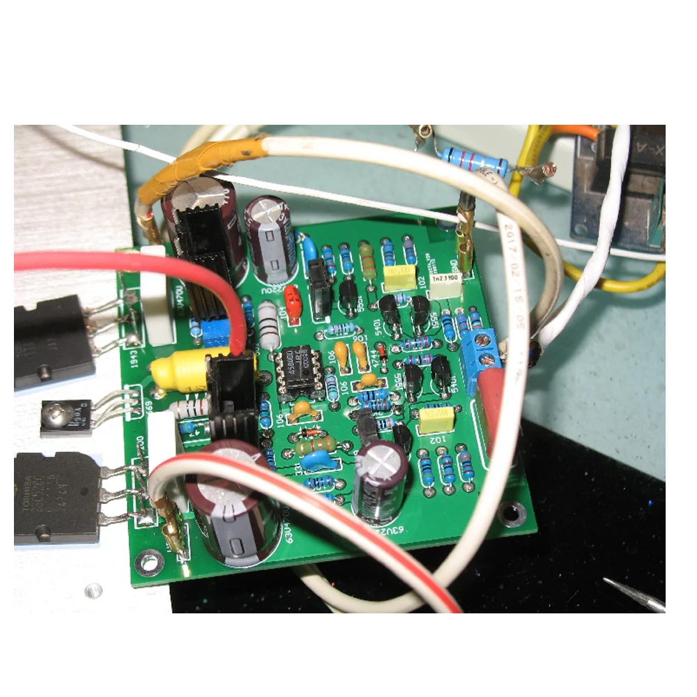 Placa amplificadora de potência modificada bikini diy e210