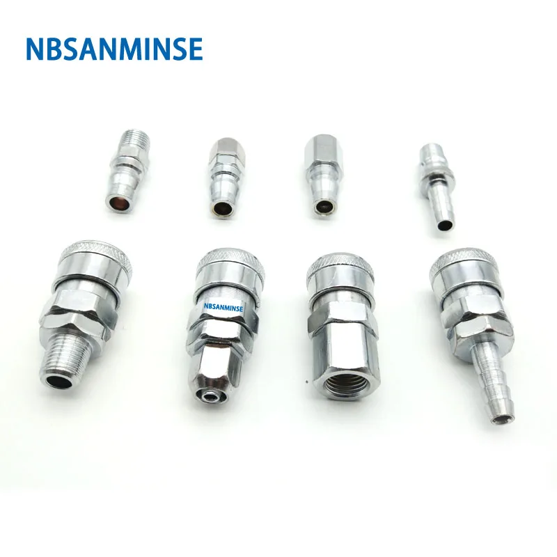 

1PC Japan Type Quick Couplers C Type Socket + Plug SM PM SF PF SP PP SH PH Connector Rapidities High Quality Pneumatic Fitting