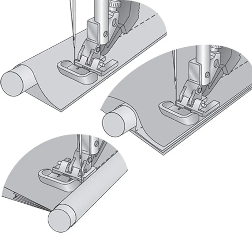 Presser Foot 820977096 Grand Piping Foot for Pfaff Ambition 1.0 Ambition 1.5 Ambition 610