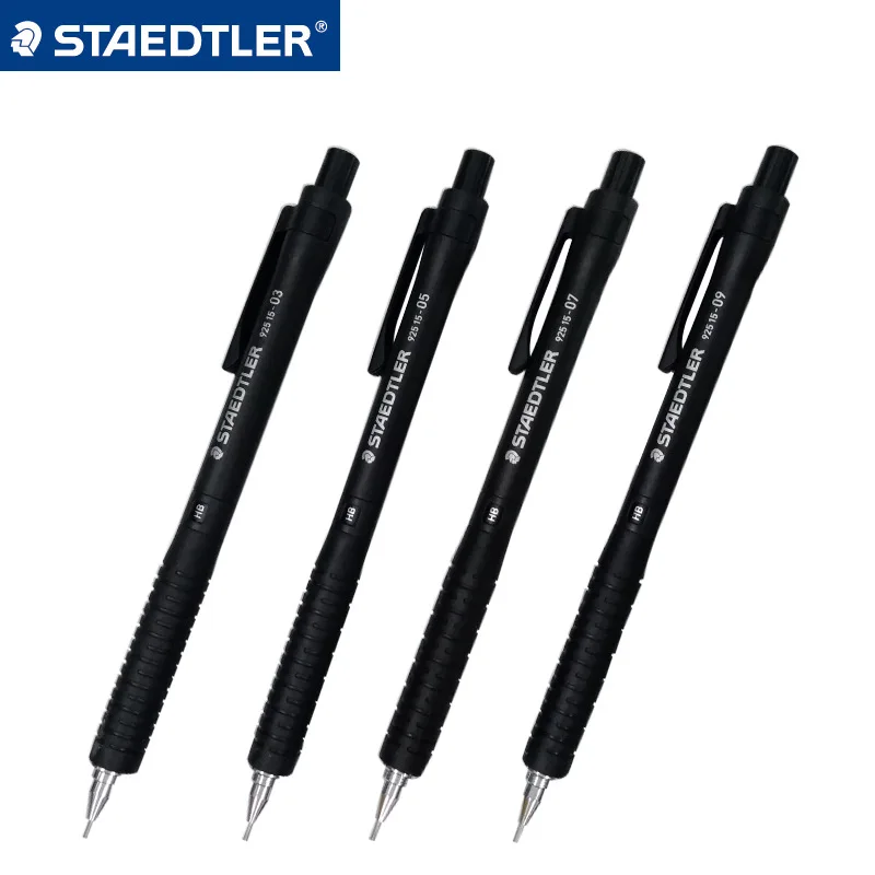 

Механические карандаши для рисования Staedtler 925 15, канцелярские принадлежности для школы и офиса, механические карандаши 0,3/0,5/0,7/0,9 мм