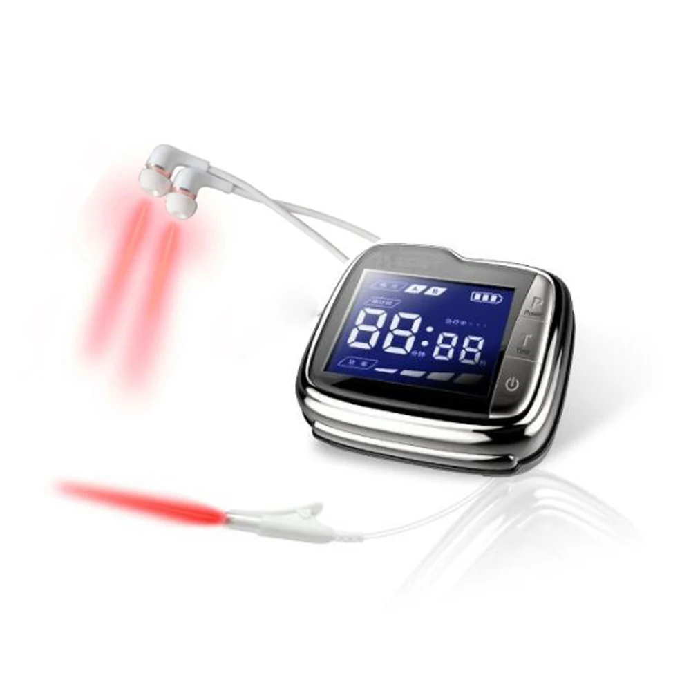 LASTEK WEBER Laser watch with Red Light Low Level Laser Therapy Watch Device LLLT Therapy Medical Watch Tinnitus