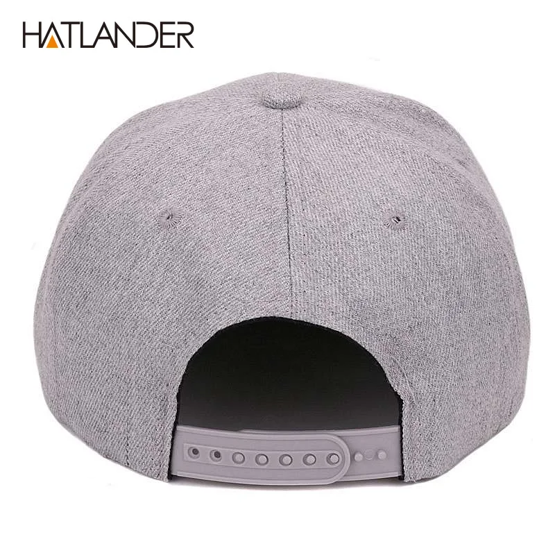 [HATLANDER]Maple solid cotton snapback caps women\'s flat brim hip hop cap outdoor baseball cap bone gorras mens caps and hats