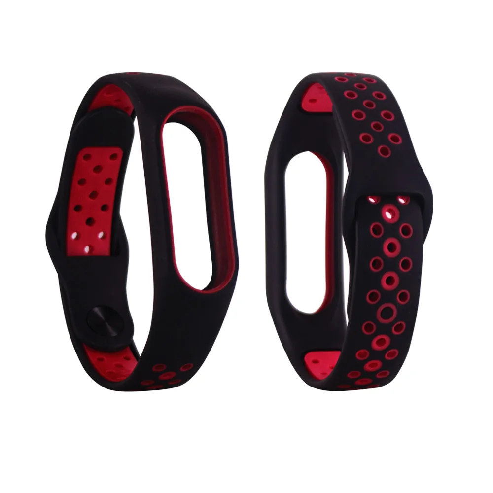 Colorful Bracelet for Xiaomi Mi Band 2 Strap Silicone Strap Mi Band 2 Bracelet Wristbands Band Wrist Strap for Xiaomi Mi Band 2