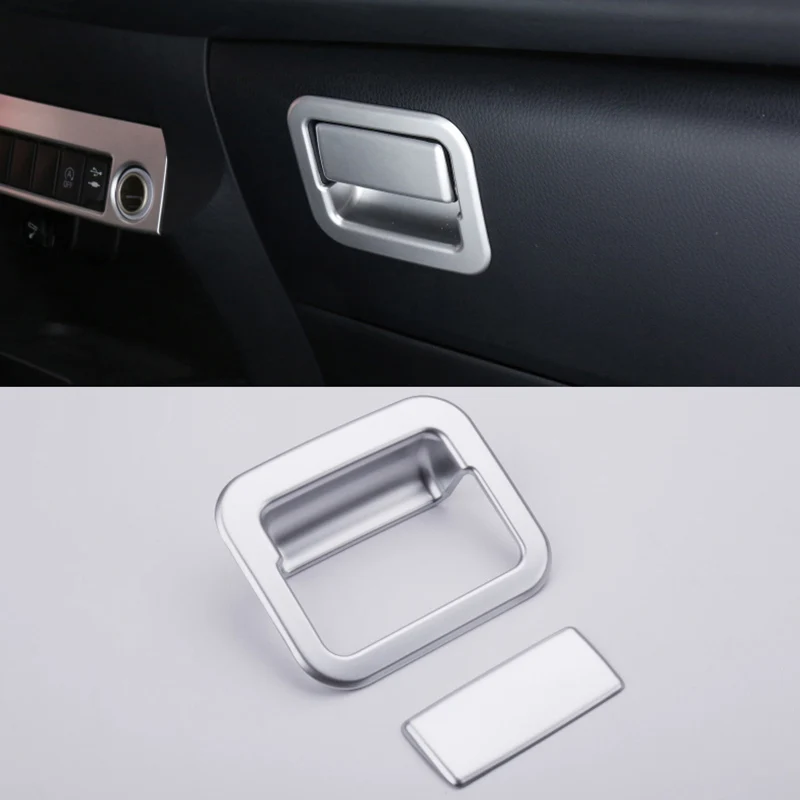 

For Toyota RAV4 2014 2015 2016 2017 2018 Accessories Matte Interior Glove Box Handle Box Cover Trim Frame 1pcs