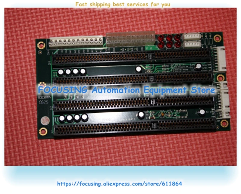 

Backplane ATX6020/4 REV: A5-RC Full ISA Backplane Supports AT/ATX